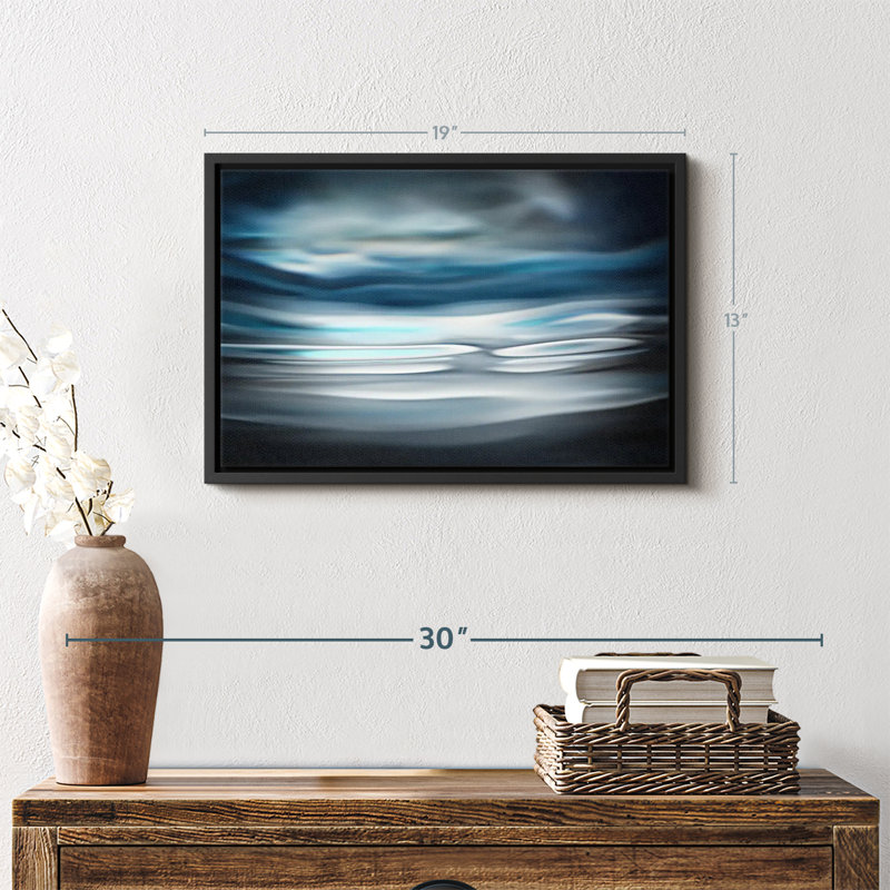 Nocturne, reproduction sur toile, H 19 po x l 13 po