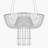 Chandelier Skirt Suspended Wedding Cake Rack