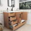Meuble-lavabo autoportant avec tiroirs latéraux Carla-2065889996-2065889992