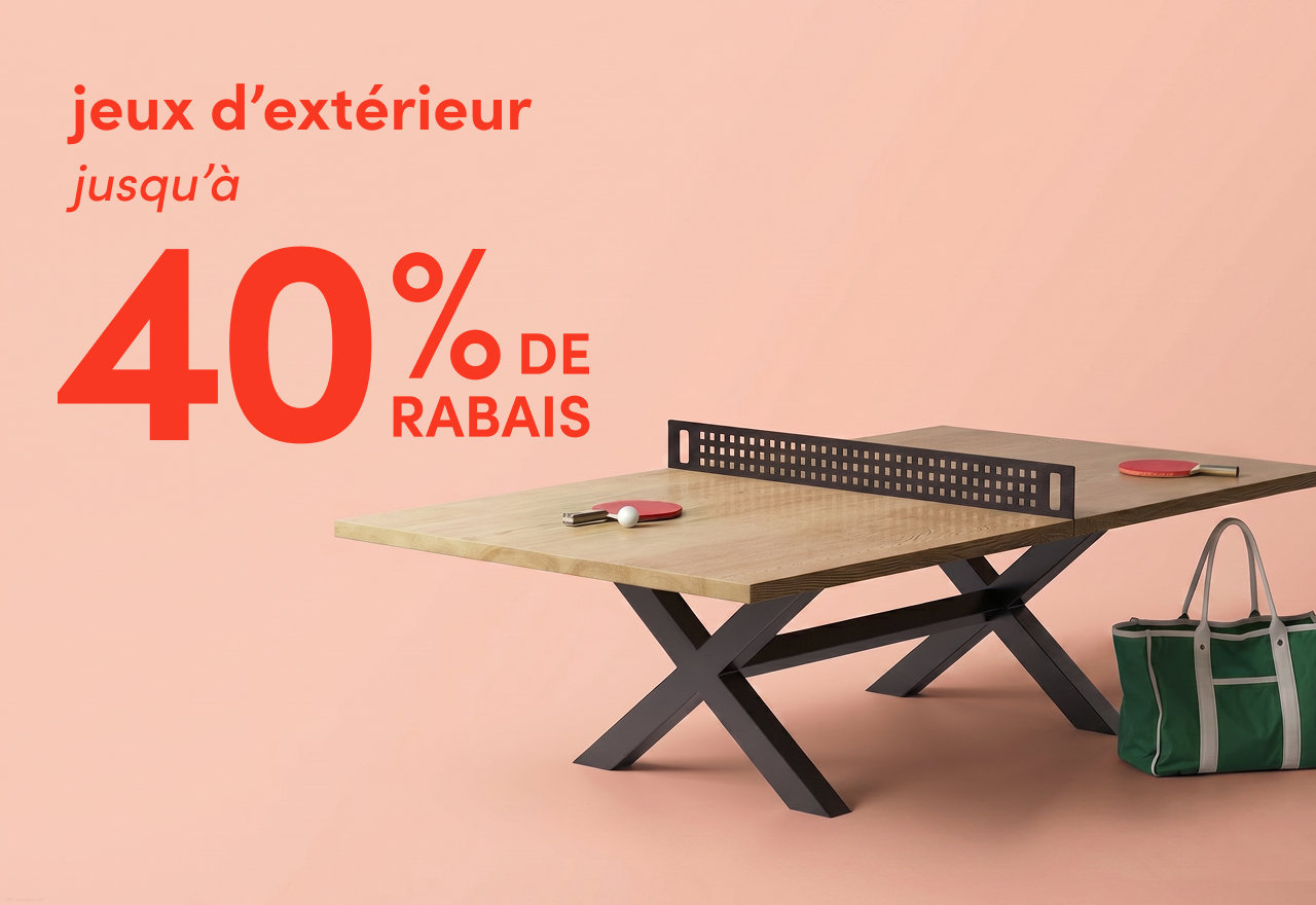 jeux d'extérieur en solde