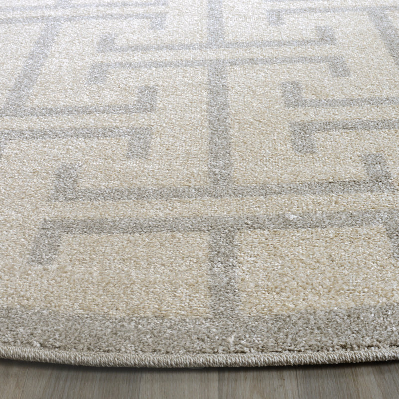 Thornbury Performance Geometric Rug, Round 7'