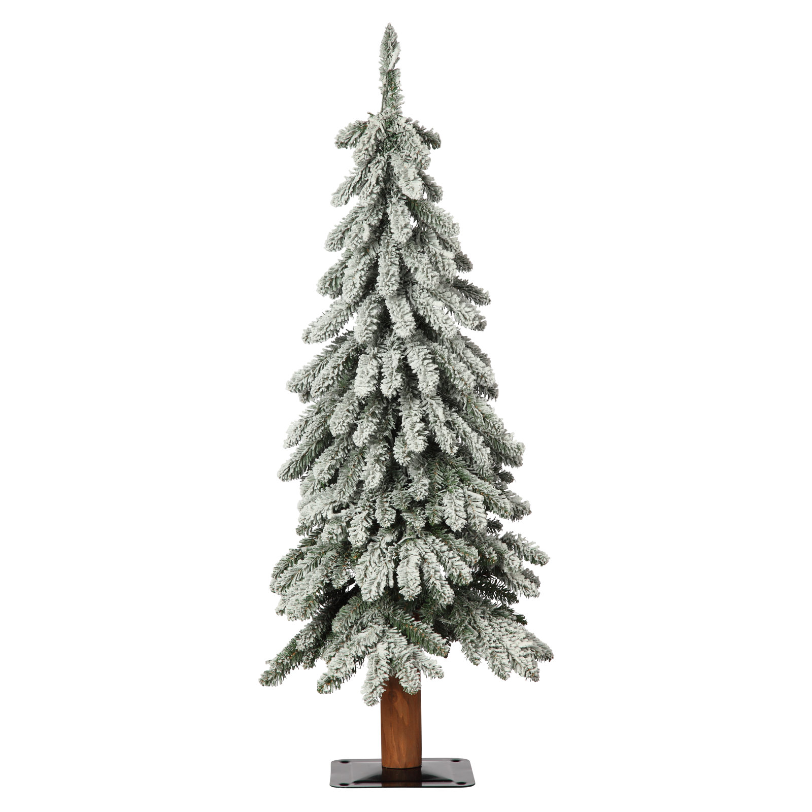 White Spruce Flocked/Frosted Christmas Tree, 3' H