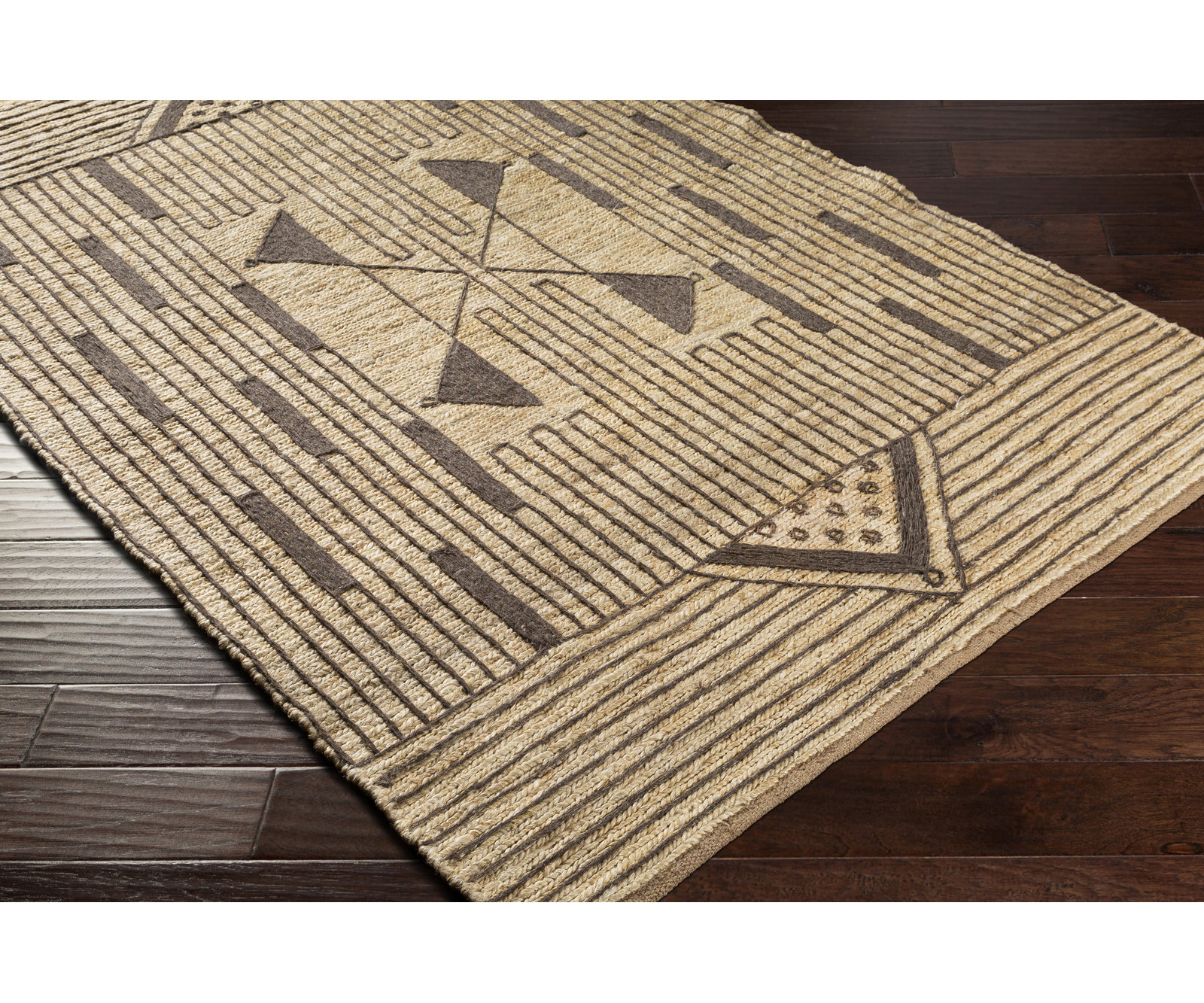 Boman Handmade Rug, Rectangle 2' x 3'