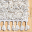 Makenna Solid Shag Area Rug for Living Room Bedroom Dining Room Nursery, Ivory-723129564