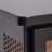 17 Inch Freestanding Electric Fireplace Stove Heater With 3D Flame Effect,Black-538040683