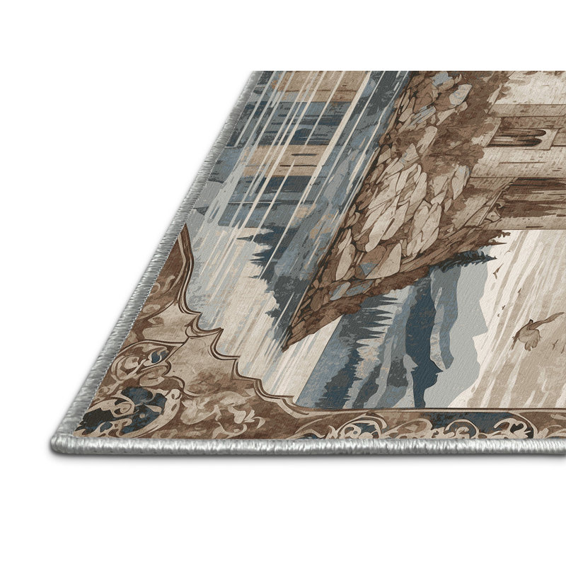 Tapis Â« Murs enchantÃ©s Â», Rectangle 6 pi x 9 pi