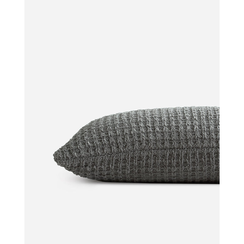 Snug Lumbar Pillow Cover & Insert, Granite
