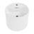 Monaco 18" Round Wall-Mount Bathroom Sink