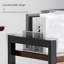 Adjustable Storage Shelf Organizer With Wheels, Multi-Tier Printer Stand, Microwave Rack, Sturdy Metal Frame For Home Office Kitchen