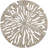 Beige Wood Handmade Intricately Carved Starburst Wall Decor-924248152