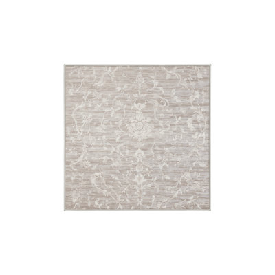 Machine Washable Beige Area Rug