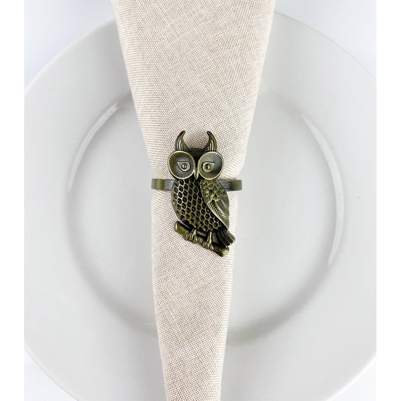Rond de serviette en métal, Bronze