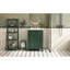 Meuble-lavabo de 24 po avec lavabo en céramique, motif en croix, poignées en métal et rangement spacieux pour les petits tiroirs à fonctions modernes-1382179114