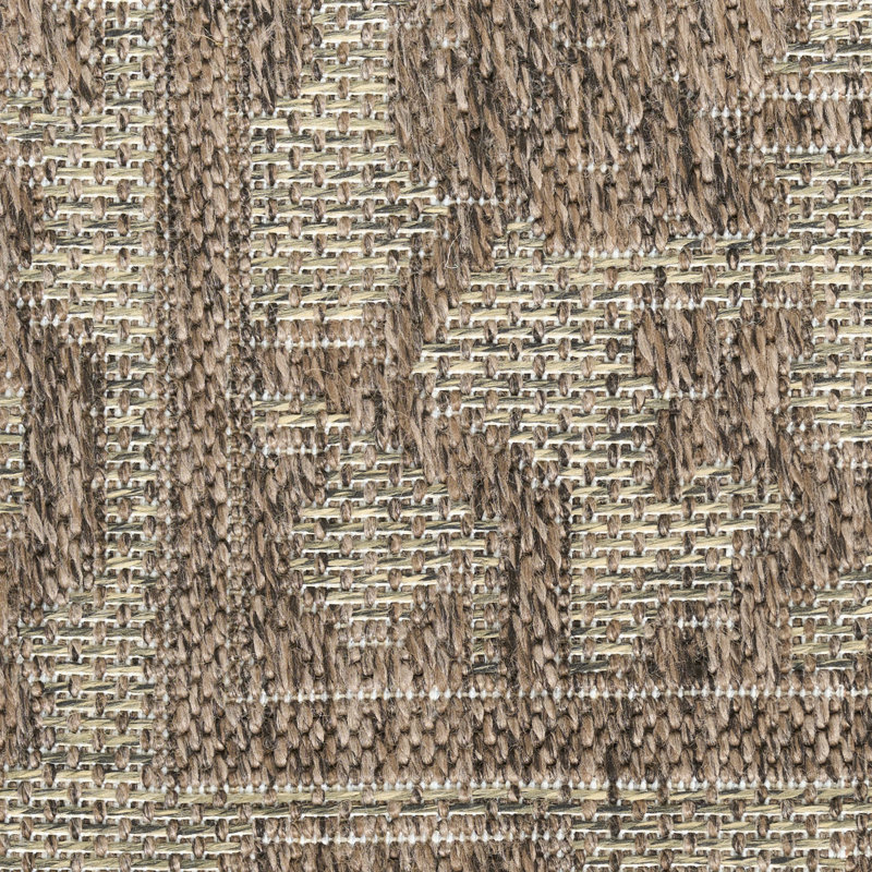 Tapis d'intérieur / extérieur Gerritt, Rectangle 2 pi x 3 pi