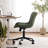 Brionni Leather Swivel Task Chair with Casters-768614419