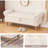 51” Storage Benches, End Of Bed Bench With Button-Tufted Large Upholstered Storage Ottoman Linen Window Bench With Storage Shoe Cabinet Bench, For Bedroom, Entryway, Closet, Beige