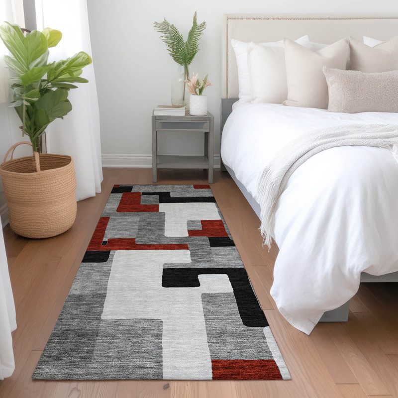 Chayden Non-Slip Indoor / Outdoor Area Rug, Runner 2'3" x 7'6"