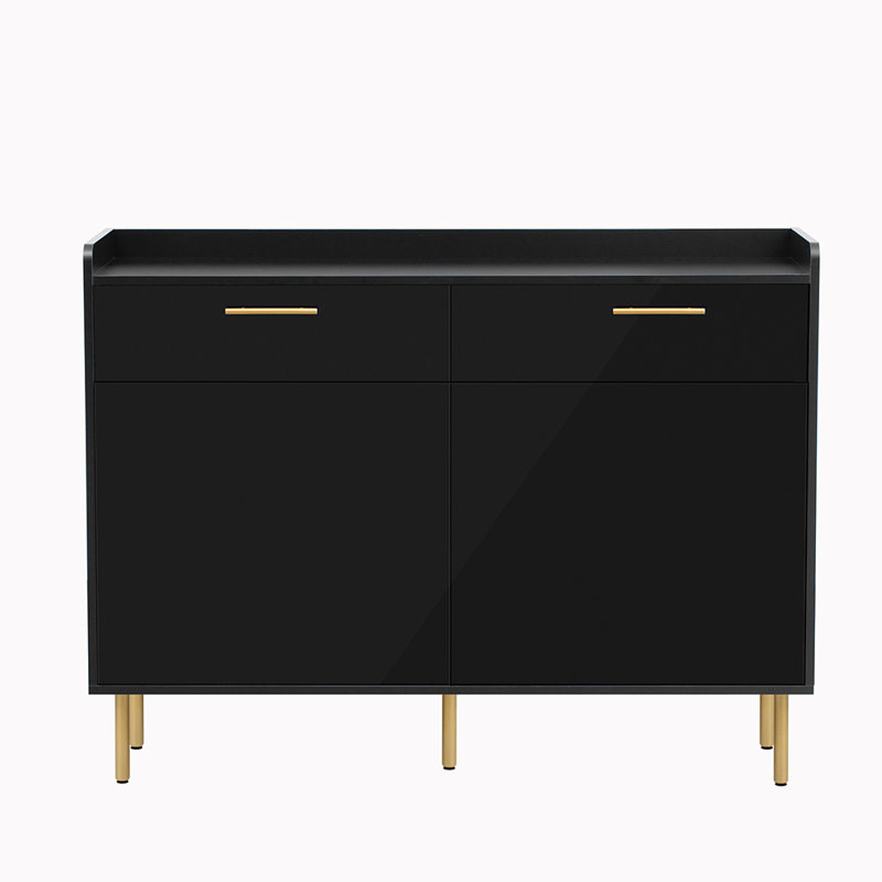 Armoire d'appoint Oder, Noir