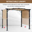 Milanna 2.96x2.45x2.3m Steel Pop-Up Gazebo