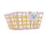 Panier de rangement en papier Panier tissé à la main-196182476