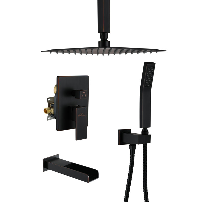 All-In-One Kit with Rough in-Valve, Oil Rubbed Bronze