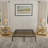 Bedroom king size mattress support jet black steel platform foundation with minimalist modern design, no box spring required-471517489