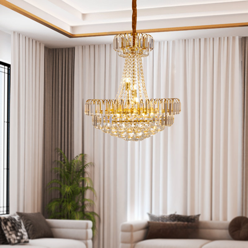 Chloras 8 - Light Champagne Gold Pendant