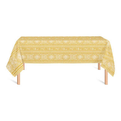 Nappe rectangulaire en polyester géométrique