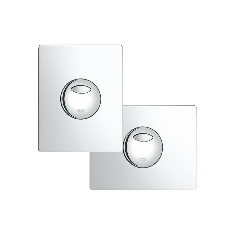 Skate Surf Wall Plate for AV1, StarLight Chrome