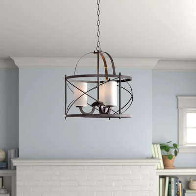 Gaen 3 - Light Dimmable Lantern Geometric Chandelier