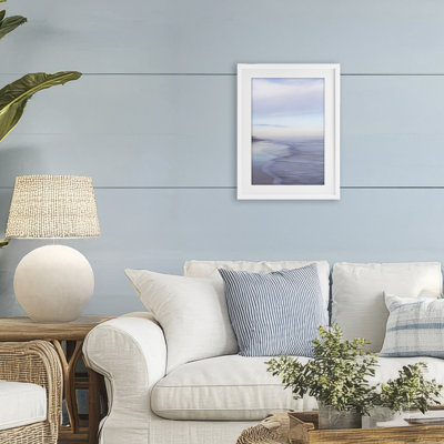 «Tidal Fragments Beach View», reproduction encadrée sous verre, conception de Karin Connolly