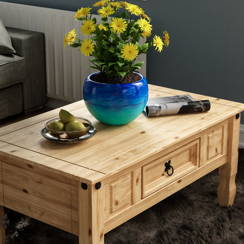 Watsontown Solid Wood Solid Coffee Table with Storage
