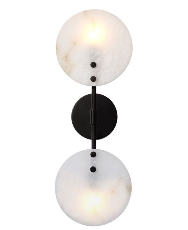 Oracle Iron Armed Sconce, Bronze