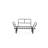 Sona Futon Love Seat-1764231255