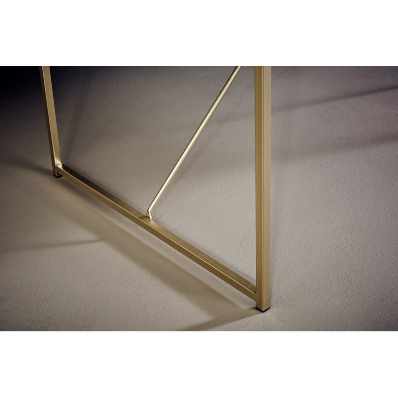 Shartlesville Four Leg Coffee Table, Gold