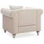 Chaise simple, chaise Chesterfield, chaise d'appoint, chaise confortable