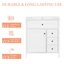 Meuble-lavabo autoportant de 30 po avec lavabo et rangement multifonctionnel-133488899-133488900