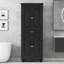 Grande armoire de rangement pour salle de bain avec espace de rangement multifonctionnel-753520712