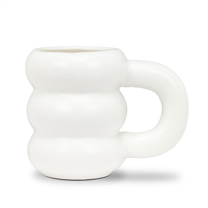 Matte Bubble Mug, White