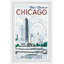 «Take a Break in Chicago», reproduction d'art sur papier encadrée-1813957741