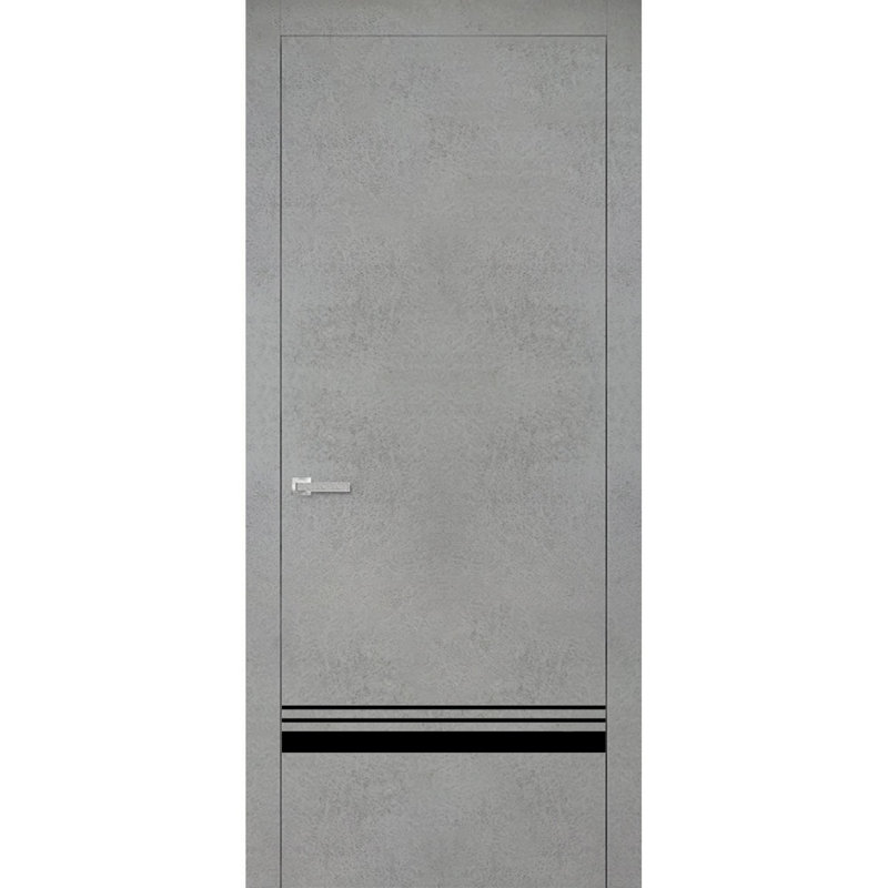 Porte intérieure moderne avec poignée | Planum 0012 | Garniture simple à panneau simple Regural | Portes de salle de bain robustes