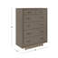 Ensemble de chambre avec lit plateforme 4 pièces Peloquin-1423107880-1423107885