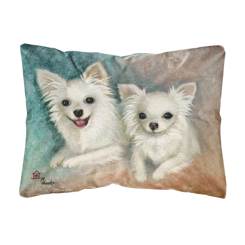  Coussin intérieur / extérieur Chihuahua the Siblings