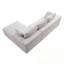 Canapé modulaire Cloud avec méridienne en L-636231813
