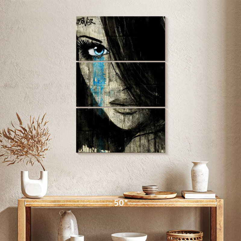 Leisha Deep Pool, 38" H x 24" W