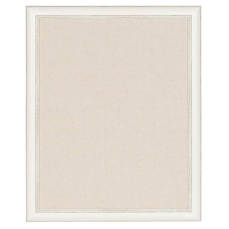 Tableau d'affichage mural, H 27 po x l 18 po, Blanc doux