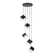 Kaim 5 - Light Ice Cube Cluster Pyrite Multi  Pendant Lamp Stairway Dining Room