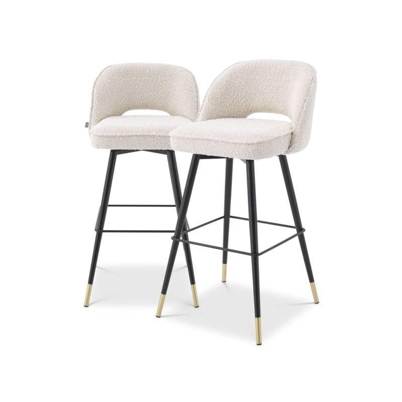 Cliff Barstools, Bar Stool (31” Seat Height), Cream