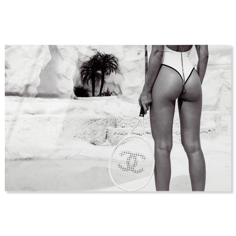 After the Match BW Canvas Fashion Print by Oliver Gal, 20"H x 30"W, High-Gloss Acrylic Print