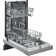 Frigidaire Series 18" 52 dBA Built-in Full Console Dishwasher with Cycle Status Indicators